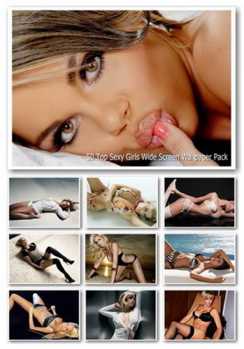 50 Top Sexy Girls Wide Screen Wallpapers