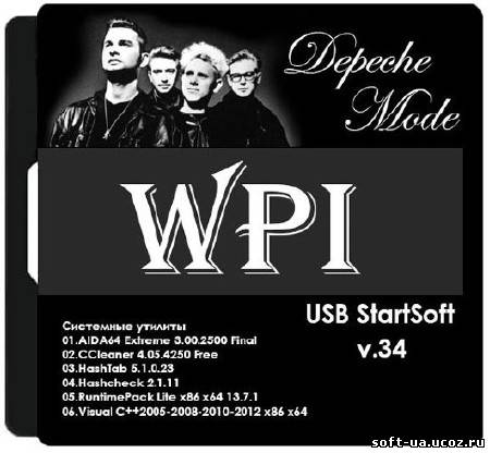 Depeche Mode WPI USB StartSoft 34 (x86/x64/RUS/2013)