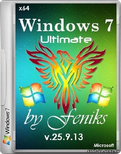 Windows 7 Ultimate by Feniks v.25.9.13 (x64/RUS/2013)