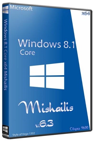 Windows 8.1 Core Mishailis x64 (2013) Русский