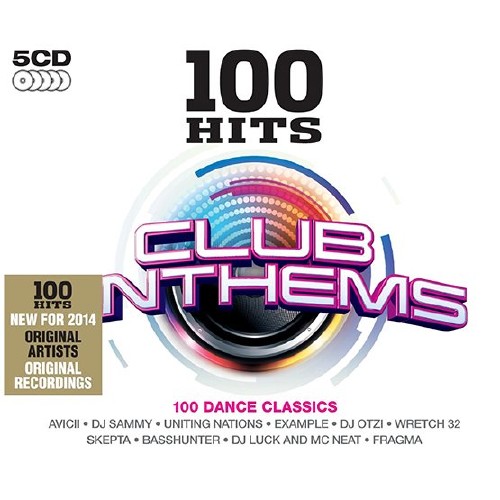 100 Hits Club Anthems (5CD) (2013)