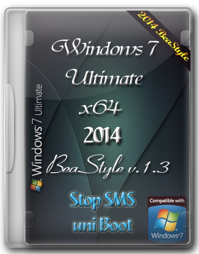 Windows 7x64 Ultimate BeaStyle v.1.3 (2014 RU)