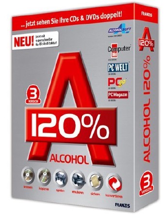 Alcohol 120% 2.0.3 Build 7612 Free Edition (Multi/Rus)