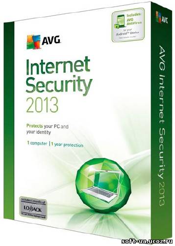 AVG Internet Security 2013 SP1 Build 3392a6523 Final (2013/ML/RUS) x86-x64
